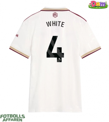 Arsenal Ben White #4 Tredje Tröja Kvinnor 2025-26 Kortärmad